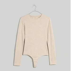 Madewell Crewneck Thong Bodysuit NWT Size XS
